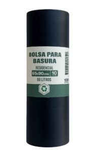 BOLSA BASURA PAPELERA NEGRO 43*48*30 UND
