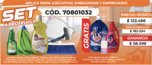 SET 1A PLUS -ASEO ZULLY