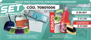 SET 1A PLUS - TODO EN CASA