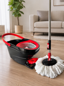 TRAPERO CON SISTEMA DE ESCURRIDO INTELIGENTE (SPIN MOP)