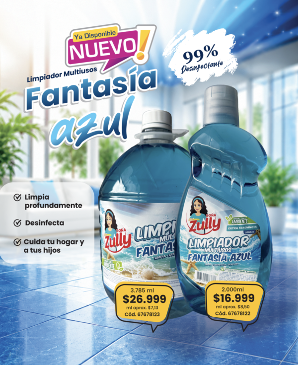fantasia azul