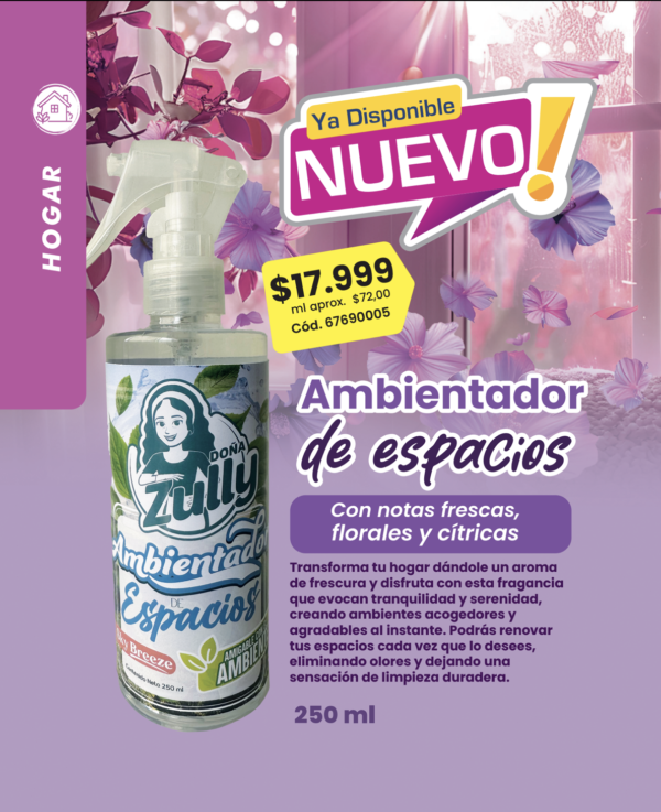 ambientador de espacios