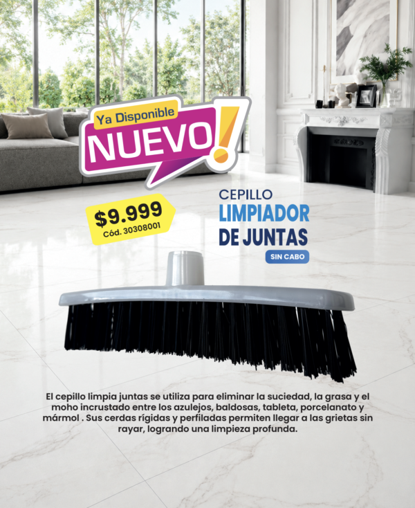 cepillo limpiador de juntas
