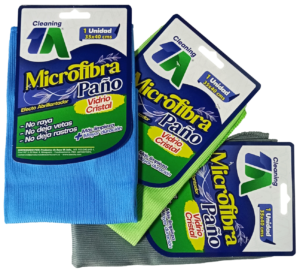 PAÑO MICROFIBRA VIDRIO CRISTAL